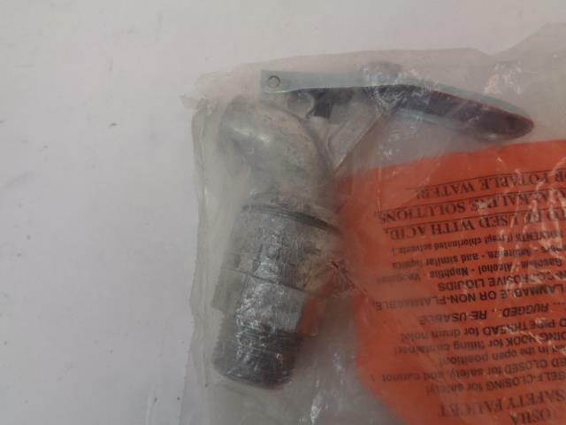 1 NOS OSHA SELF CLOSING DRUM SAFETY FAUCET MODEL 605 R5TA