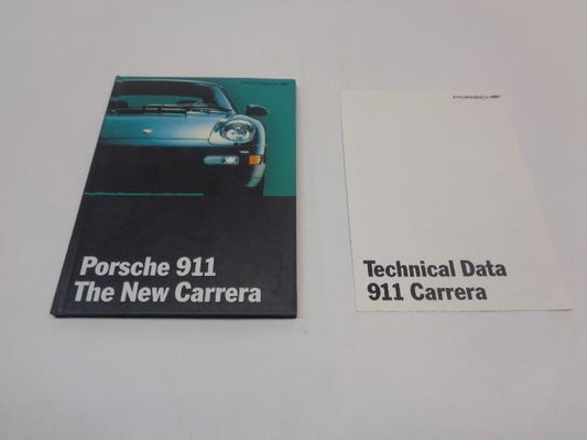 Porsche 911 "The New Carerra" Hardcover Brochure WVK 127 121 94 Genuine R25