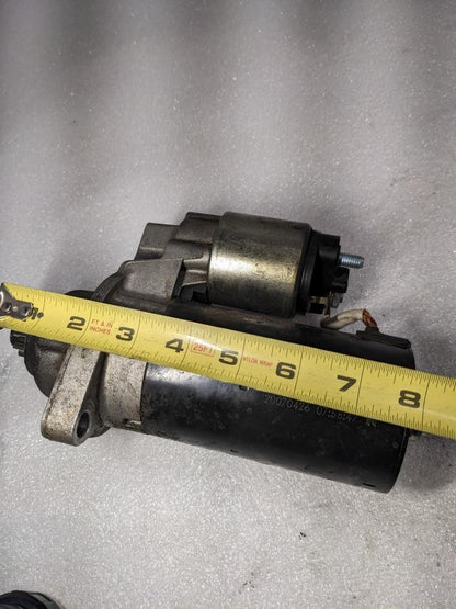 PORSCHE 911/996 STARTER IGNITION BOSCH 99660410300 10-SPLINE USED 996B.G.L.