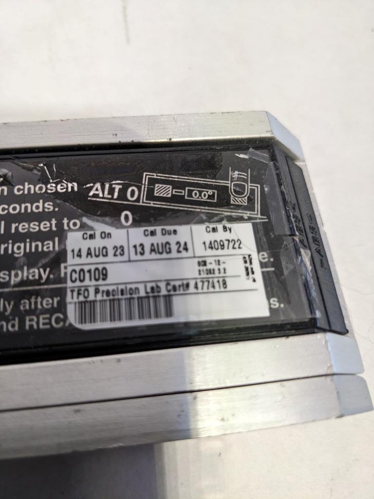 KELL-STROM AERO ANGLE II PRO 3600 DIGITAL PROTRACTOR CALIBRATED AUG 23 R17