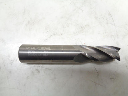 NEW METAL REMOVAL 309529 CARBIDE END MILL 3/4"x1-1/2" 4 FLUTE R22T6BF