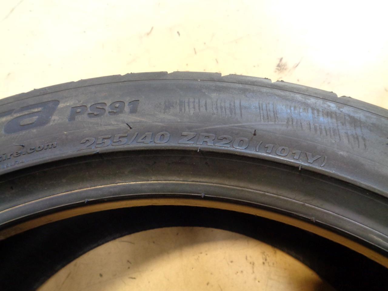 1 NEW TIRE KUMHO ECSTA PS91 255 40 20 101Y XL 2167273