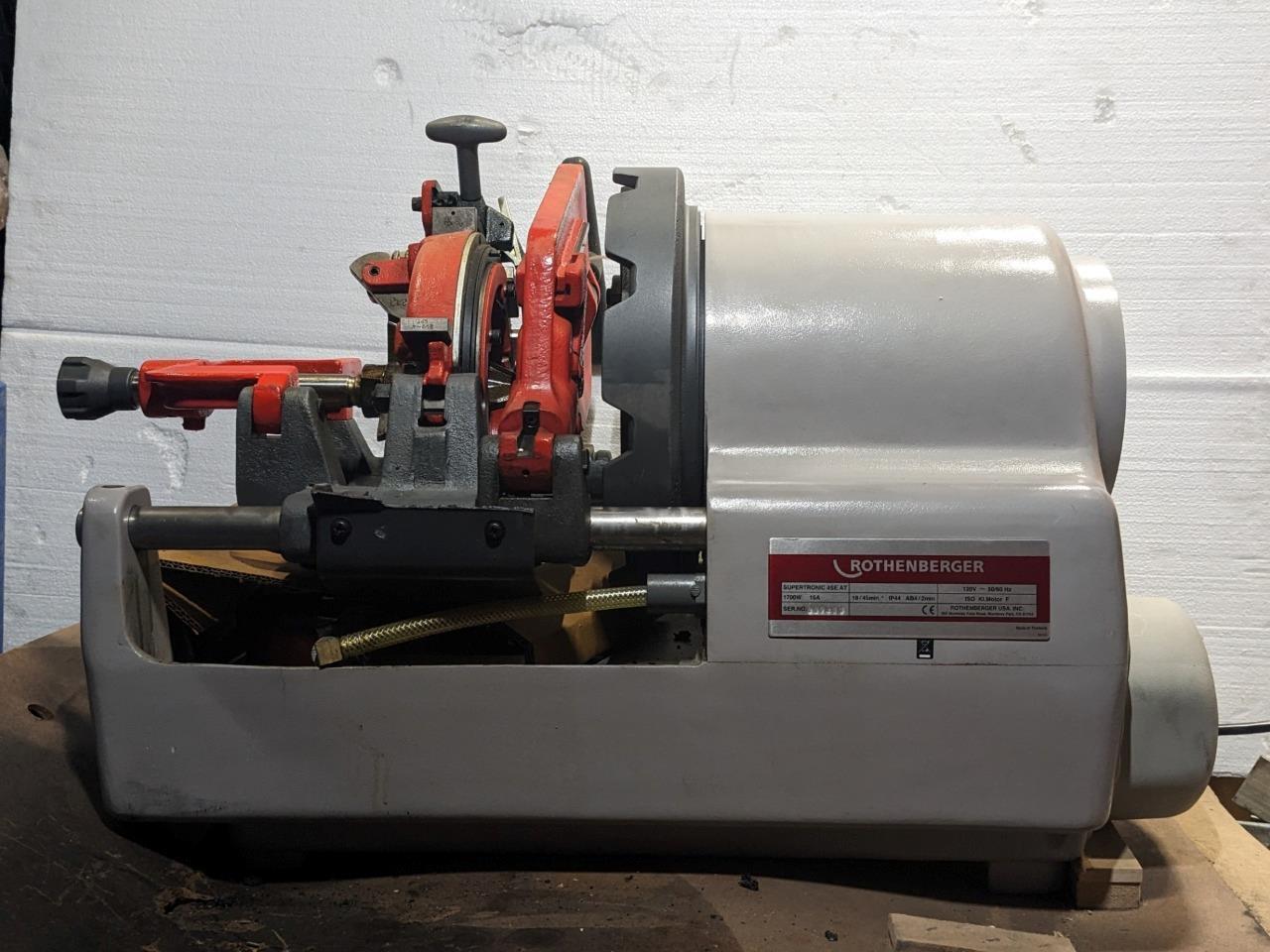 ROTHENBERGER 63006 Pipe Threading Machine 1/2 To 4 In B2