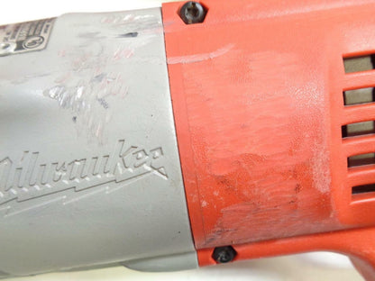 USED MILWAUKEE 1/2" HEAVY DUTY RIGHT ANGLE DRILL KIT 7AMP 3107-6 SR