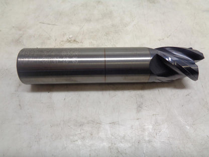NEW FULLERTON TOOL 34922 SOLID CARBIDE RADIUS END MILL 3/4"x3/4" 4 FLUTE R22T6BM