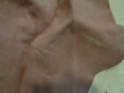 LEATHER HIDE 39.28 SQUARE FEET/3.65 SQUARE METERS TAN NEW N.3 SR