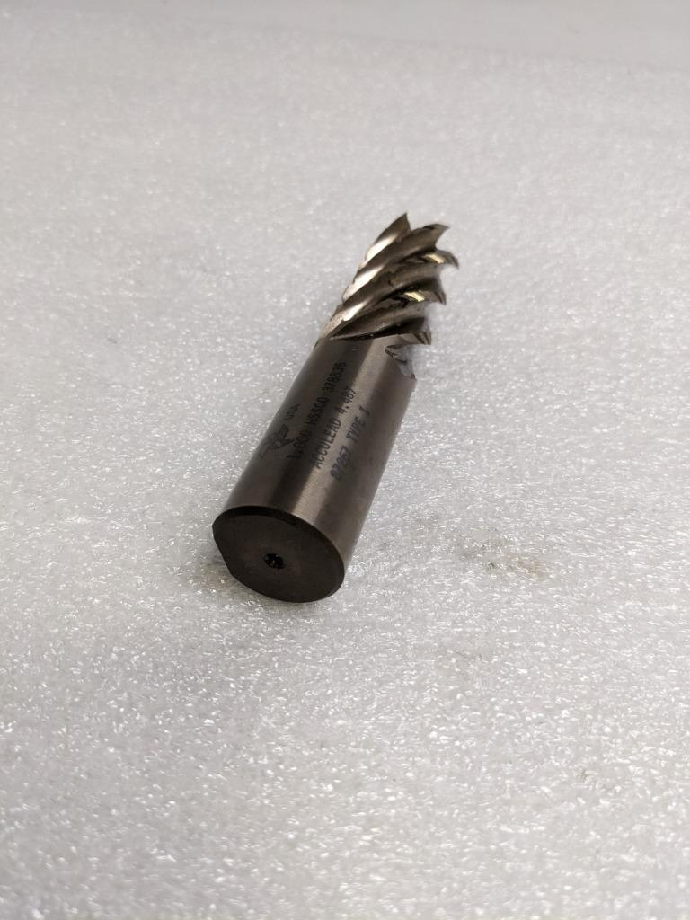 MELIN CC-3232-A-TIN COBALT END MILL 1X1 6F SE CC NEW R22T5