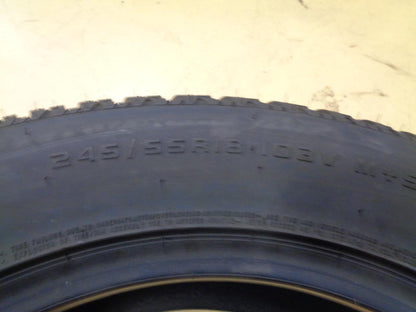 4 NOS FIRESTONE FIREHAWK PVS P 245 55 18 103V SL ALL SEASON TIRES 000252 CQ3