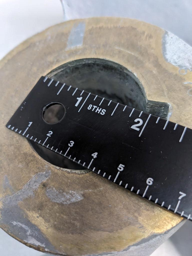 BRASS 28X28X8X16X11 SINGLE 4-WAY BOAT PROPELLER 6768 #2 NEW B2