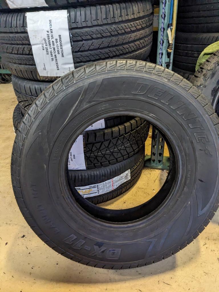 DELINTE DX11 BANDIT HT BSW LT 215 85 16 115/112S LRE 10PLY TIRE 9753 CQ2