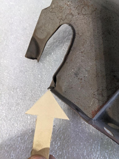 PORSCHE 53906639 LEFT ENGINE TIN COVER PLATE FOR PORSCHE 356/912 NEW R24T4