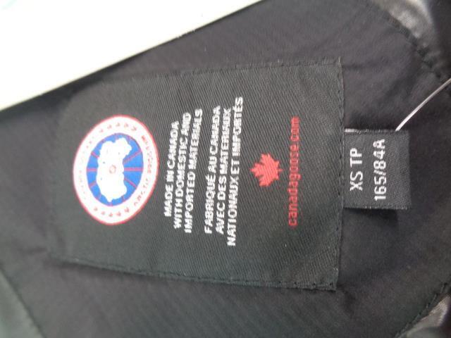 CANADA GOOSE WOMENS ALLISTON COAT BLACK XS/TP 5077L NEW SR