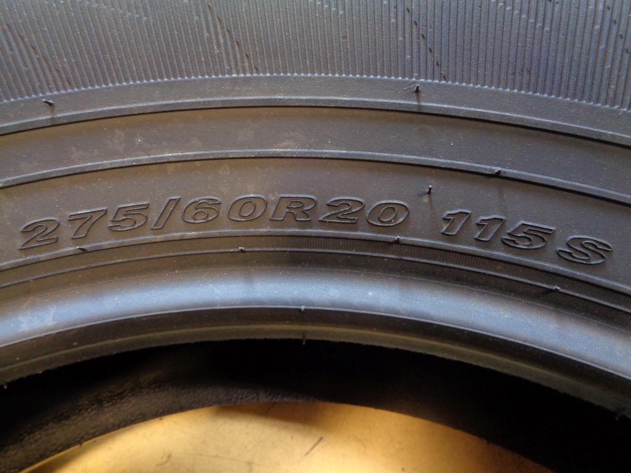 2 NEXEN ROADIAN HTX RH5 P 275 60 20 115S HIGHWAY TERRAIN TIRES 13144NXK BQ3