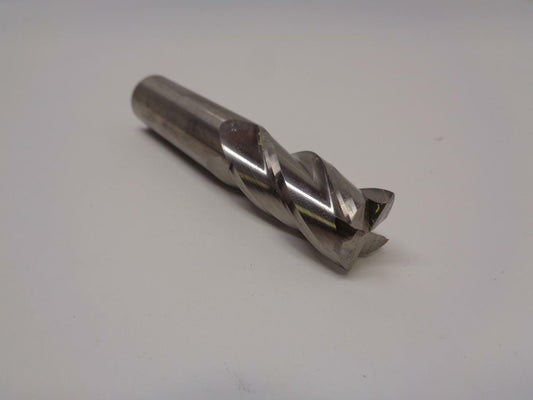 NEW BASSETT CARBIDE END MILL 3/4" X 3/4" X 1-1/2" X 4" 4 FLUTE 52151 EMCBS