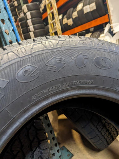 FIRESTONE TRANSFORCE HT2 BSW LT 275 65 18 123/120S LRE 10PLY TIRE 013987 CQ2