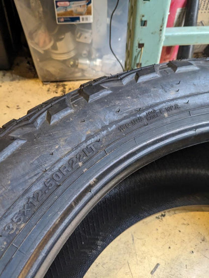 RED DIRT ROAD RD-6 MT LT 35 12.5 22 117Q LRE 10PLY TIRE T3512522RDR-MT CQ2