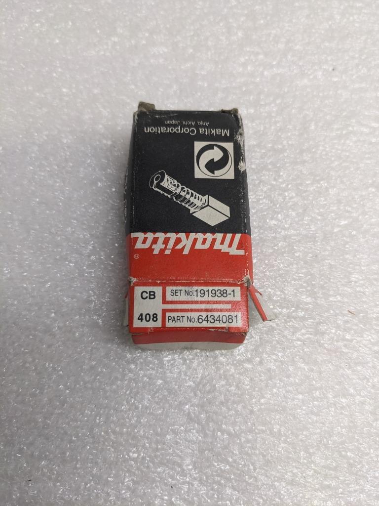 MAKITA 6434081 CARBON MOTOR BRUSH SET CB-408 NEW R22T5