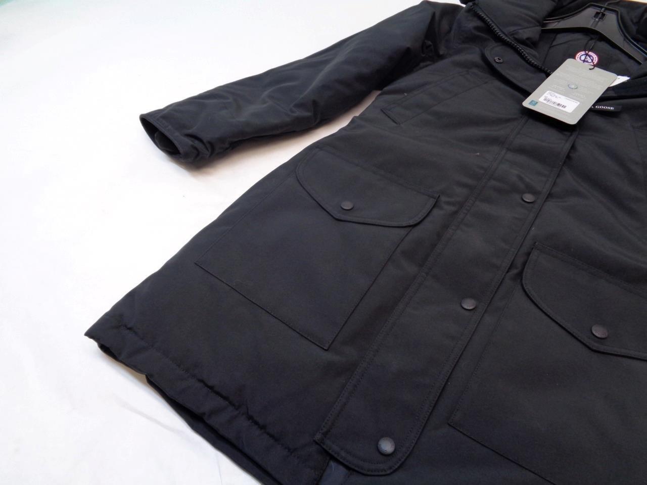 CANADA GOOSE WOMEN'S SIZE S/P BLACK TRILLIUM PARKA JACKET 6660W SR