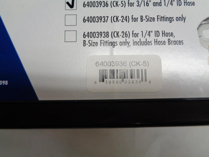 NEW RADNOR HOSE REPAIR AND ASSEMBLY KIT 64003936 R27