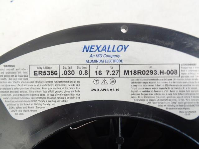 NEXALLOY PREMIUM SPOOL ALUM MIG WIRE ER5356 NEW H1
