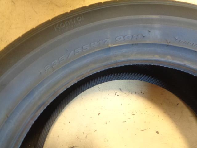2 HANKOOK KINERGY GT 235 55 17 99H SL ALL SEASON TIRES 1016165