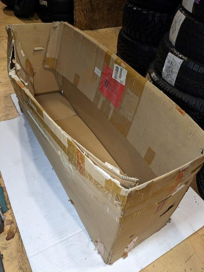 PORSCHE 928 -REAR BUMPER-LINING-WHITE- 65X30X18- 92850512322- NEW B2