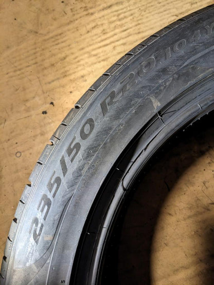 PIRELLI P ZERO PZ4 SPORT JAGUAR LAND ROVER P 235 50 20 104Y XL TIRE 2863400