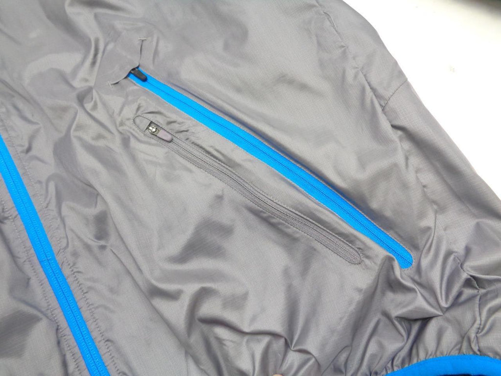 NEW MEN'S NIKE HYPERFLY BASKETBALL JACKET GRAY SIZE L 503426 SR