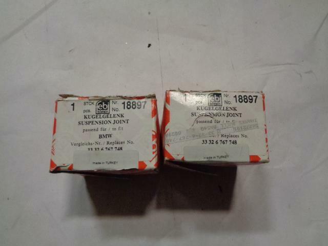 1 NEW FEBI CONTROL ARM BUSHING OUTER LOWER REAR FOR BMW  18897 R9TB