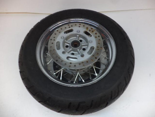 NEW OLD STOCK UNION CYCLE REAR 15" WHEEL W/ DUNLOP 180 70 15 76H DOT 3509 SR