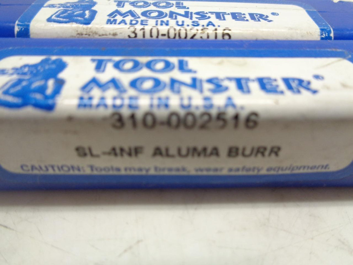 3 PACK NEW TOOL MONSTER 310-002516 SL-4NF ALUMA BURR R22T6BM