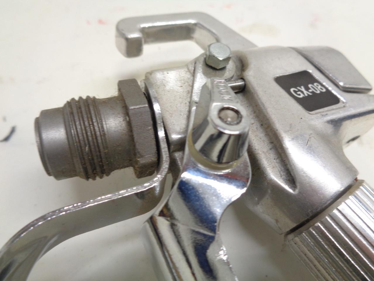NEW GX-08 METAL PNEUMATIC PAINT SPRAY GUN MISSING NOZZLE R22T8