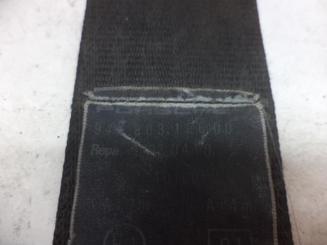 PORSCHE 944 82-85 BLACK SEAT BELT USED 944 803 126 00 R25T7