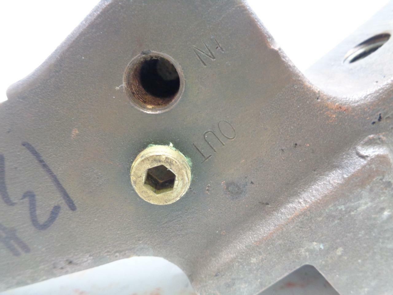 USED WELDMATION TD 0930 9D11 SOLID BRASS WELDING GROUNDING FIXTURE PART R10