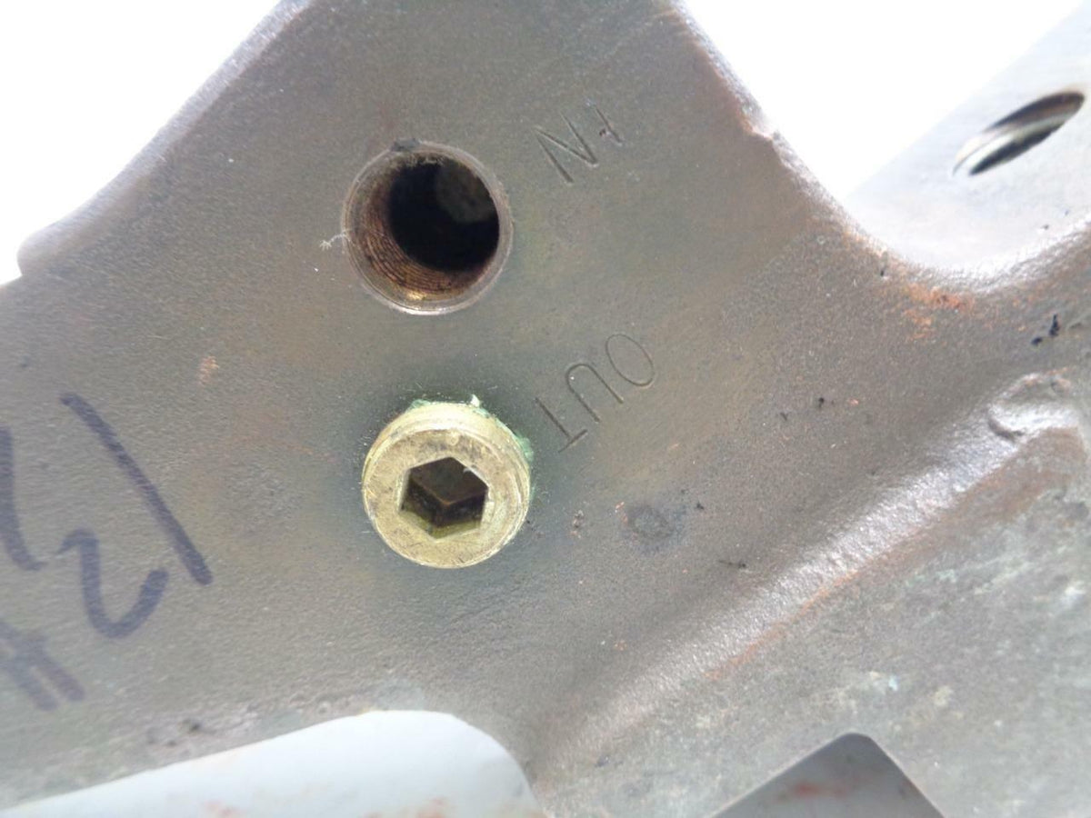 USED WELDMATION TD 0930 9D11 SOLID BRASS WELDING GROUNDING FIXTURE PART R10