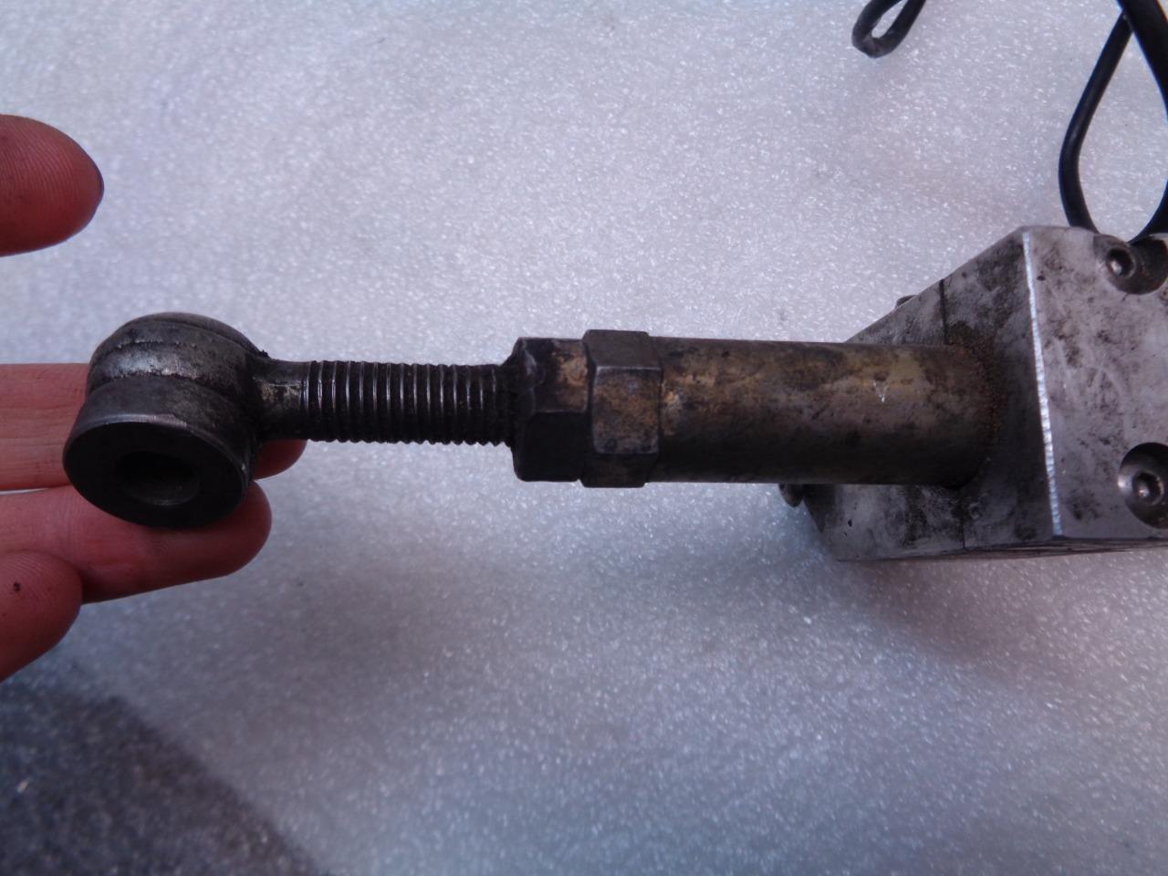 PORSCHE 944 TURBO TEC2 REFERENCE SENSOR BRACKET W/ AC/ALTERNATOR ADJUSTOR  R24T3