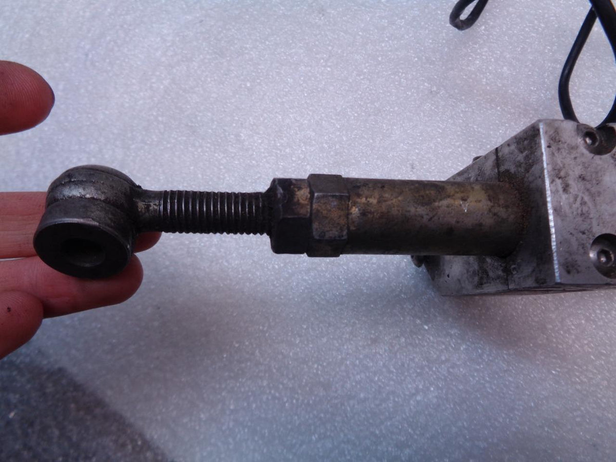 PORSCHE 944 TURBO TEC2 REFERENCE SENSOR BRACKET W/ AC/ALTERNATOR ADJUSTOR  R24T3