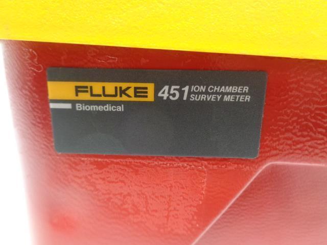 FLUKE BIOMEDICAL 451P ION CHAMBER SURVEY METER 4519-RYR USED R4