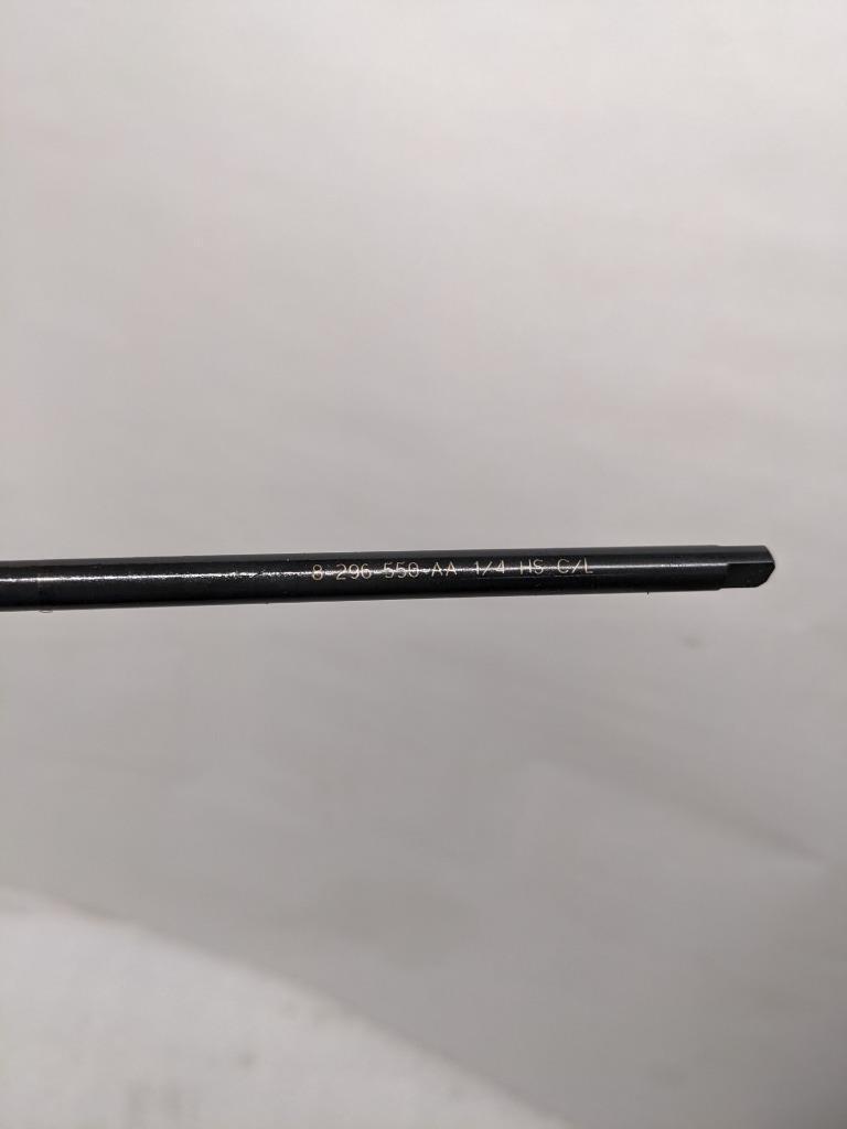 GREENFIELD INDUSTRIES D29471-7 1/4" STRAIGHT SHANK DRILL HS C/L 12" OA NEW R22