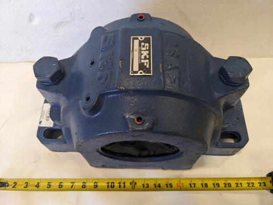 NEW SKF SAF 322 PILLOW BLOCK HOUSING CAST IRON 4 BOLT BASE SPLIT BLOCK BSRG4