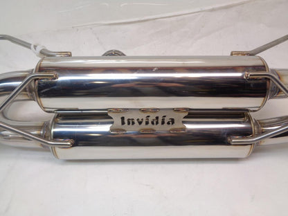 INVIDIA GEMINI R400 DUAL LAYERED TITANIUM TIP EXHAUST MUFFLER FOR BRZ/86/FRS SR