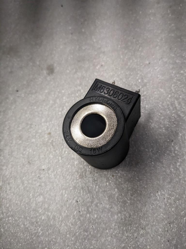 HYDRONIT M6306024 SOLENOID COIL TYPE 24VDC 18W NEW R13T3