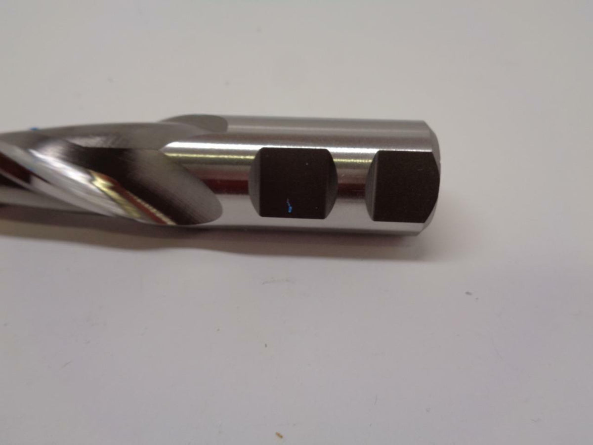 NIAGARA CUTTER HSS ENDMILL S203 2 FLUTE RH SQUARE UNC 1X1X4X6-1/2 23326 EMCBS