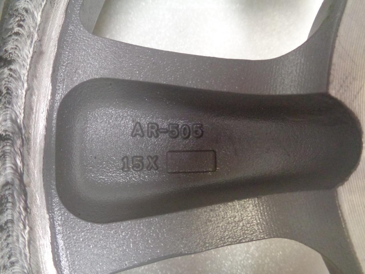 NEW AMERICAN RACING AR505 CLASSIC TORQ THRUST II GRAY PAINTED 5x5 15x8 ET+1 WR