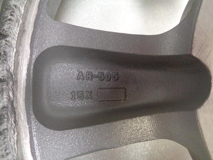 NEW AMERICAN RACING AR505 CLASSIC TORQ THRUST II GRAY PAINTED 5x5 15x8 ET+1 WR