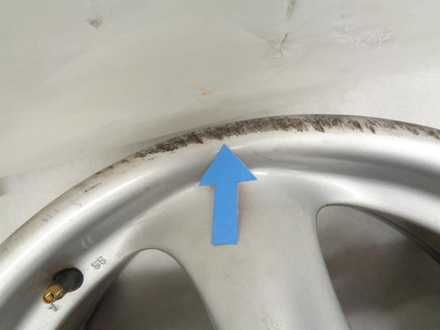 2 GENUINE PORSCHE TURBO TWIST FRONT WHEELS 17X7 ET55 5X130 996 362 124 0 WR