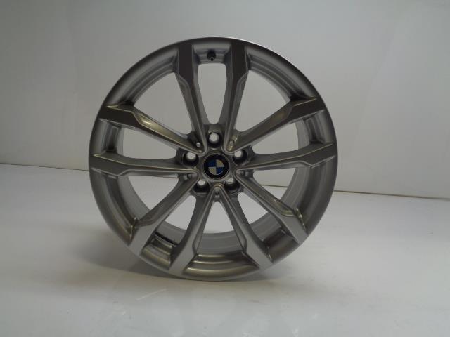 BMW OEM Wheel 2018-19 X3 Style 691 19x7.5 36 11 6 877 325 Silver NEW TAKEOFF WR
