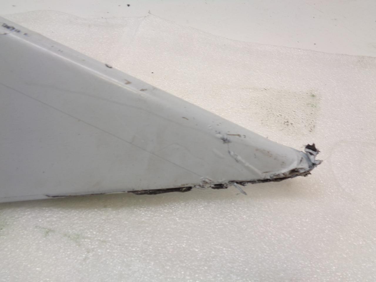 DELTA STYLE VINYL COVERED ANCHOR 13KG W/ CENTER SUPPORT 1" DIA CONNECTOR USED I1