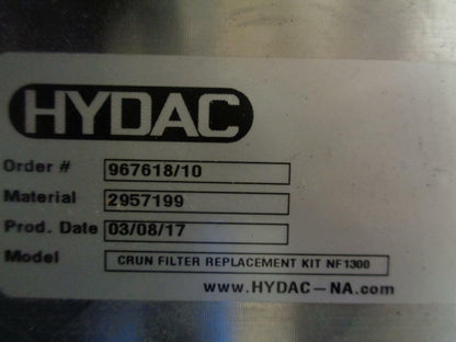 Hydac NF1300 Hydraulic Filter NEW* BSR