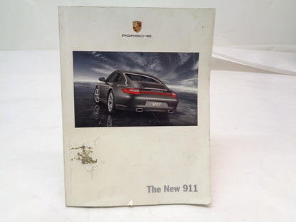 USED PORSCHE PAPERBACK BROCHURE "THE NEW 911" 2008 MKT 001 135 08 R25